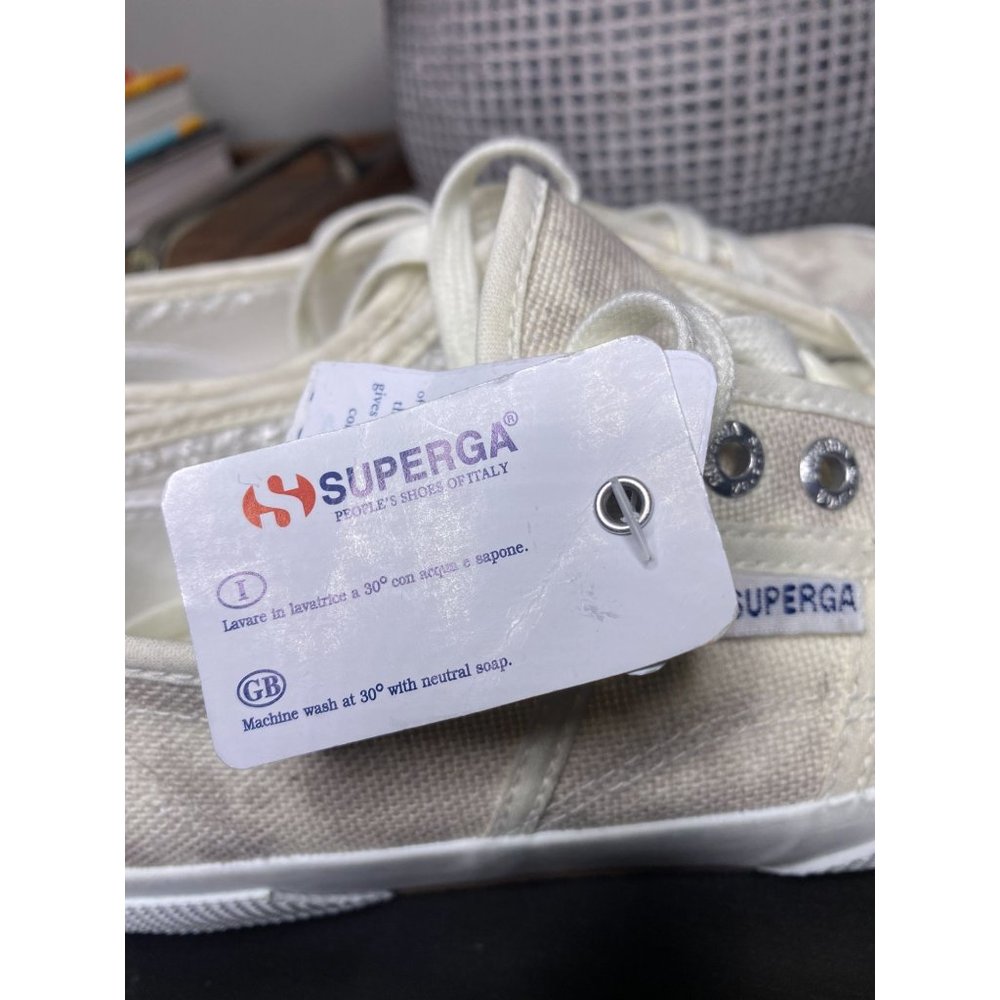 Superga 2750 Tie Dye Low Top Platform Sneaker Grey Women's Size 7 - Picture 7 of 12